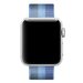 Curea iUni compatibila cu Apple Watch 1/2/3/4/5/6/7, 44mm, Nylon, Woven Strap, Blue